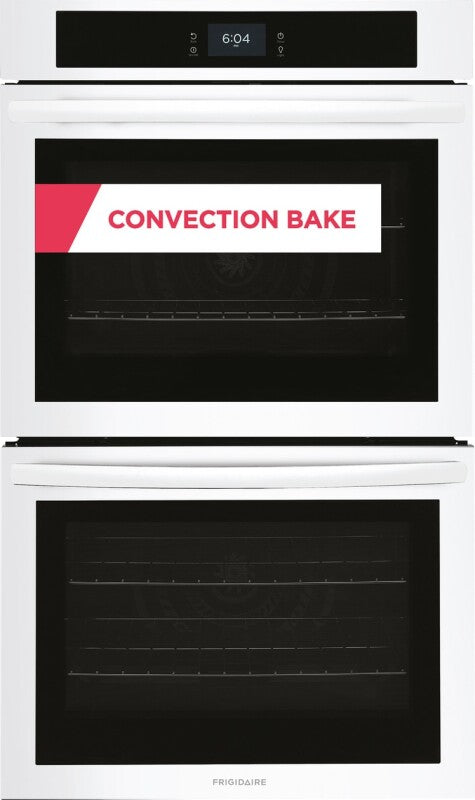 Frigidaire 30" Double Electric Wall Oven with Fan Convection - (FCWD3027AW) - FRIGIDAIRE
