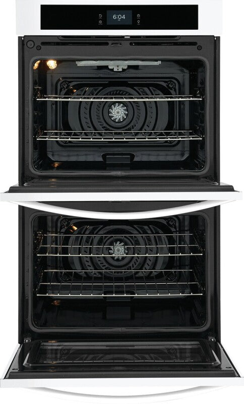 Frigidaire 30" Double Electric Wall Oven with Fan Convection - (FCWD3027AW) - FRIGIDAIRE