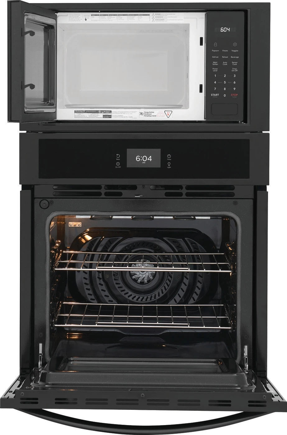 Frigidaire 27" Electric Wall Oven and Microwave Combination - (FCWM2727AB) - FRIGIDAIRE