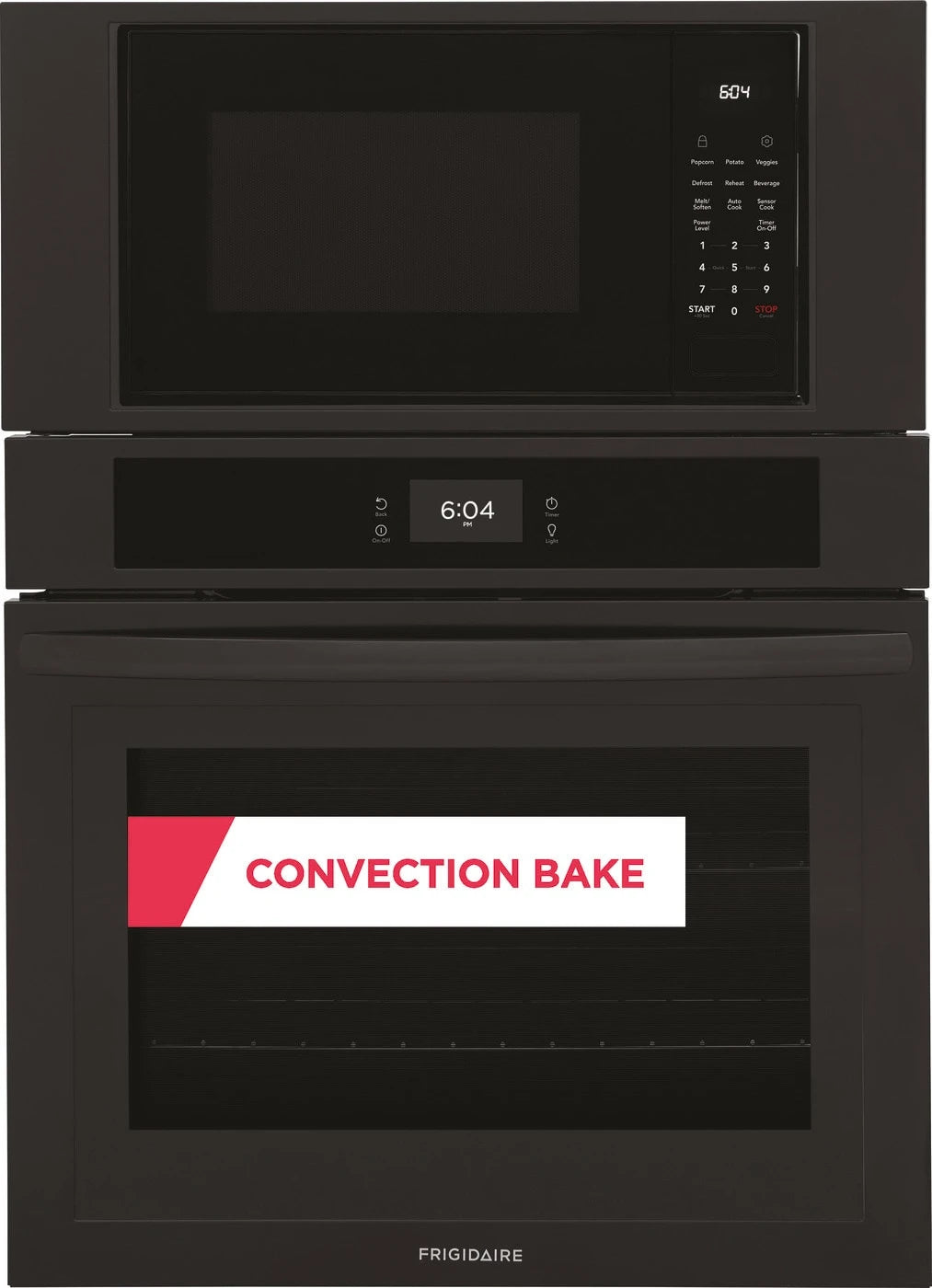 Frigidaire 30" Electric Wall Oven and Microwave Combination - (FCWM3027AB) - FRIGIDAIRE