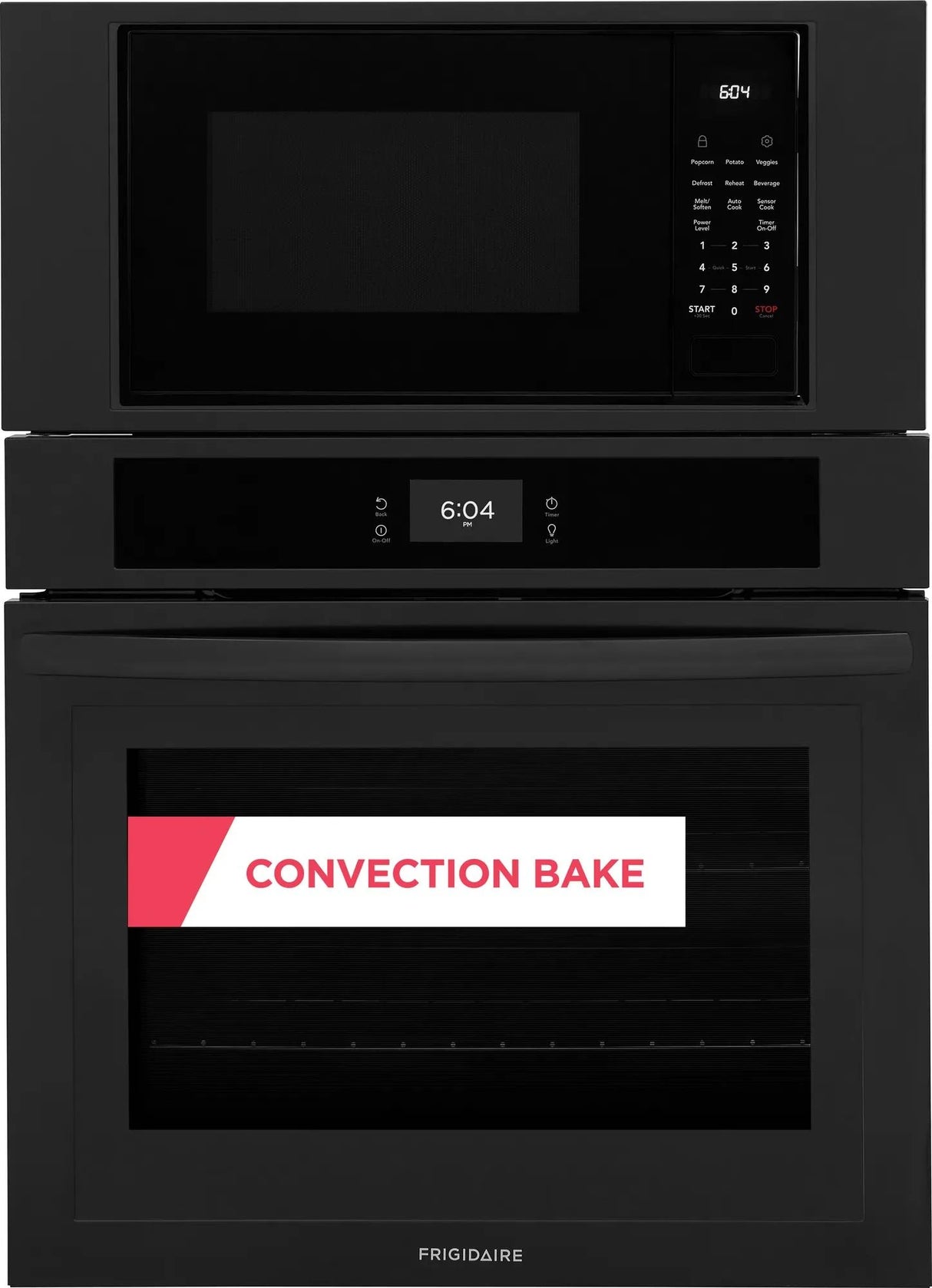 Frigidaire 30" Electric Wall Oven and Microwave Combination - (FCWM3027AB) - FRIGIDAIRE