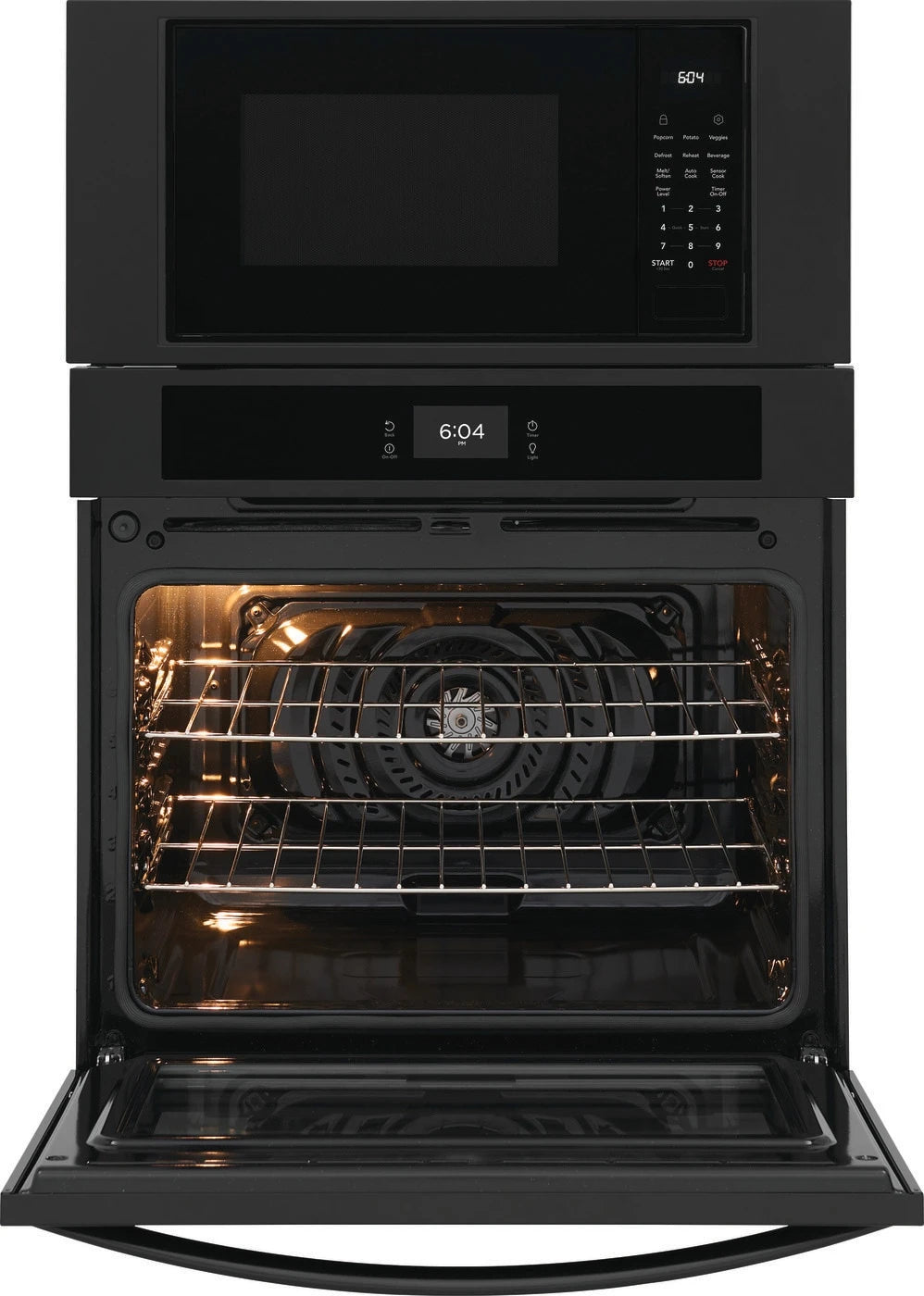 Frigidaire 30" Electric Wall Oven and Microwave Combination - (FCWM3027AB) - FRIGIDAIRE