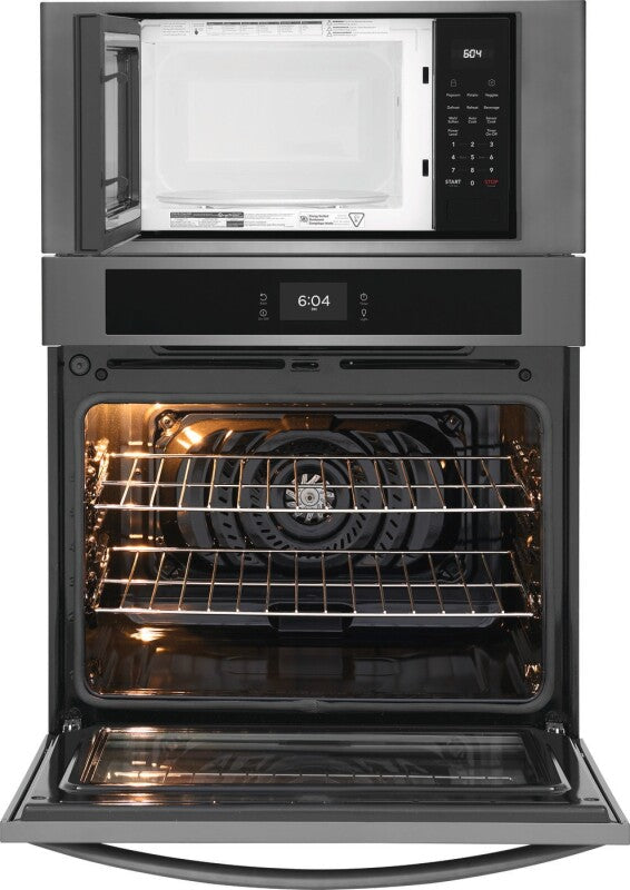 Frigidaire 30" Electric Wall Oven and Microwave Combination - (FCWM3027AD) - FRIGIDAIRE
