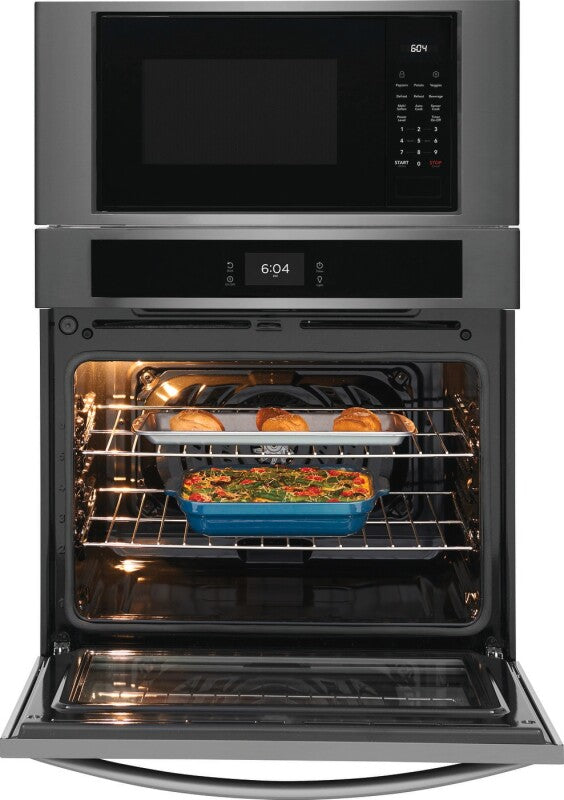 Frigidaire 30" Electric Wall Oven and Microwave Combination - (FCWM3027AD) - FRIGIDAIRE