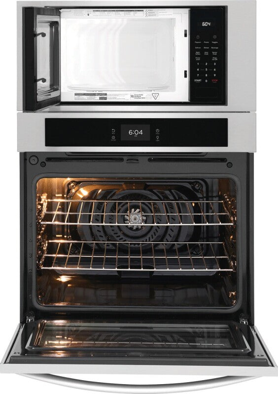 Frigidaire 30" Electric Wall Oven and Microwave Combination - (FCWM3027AS) - FRIGIDAIRE