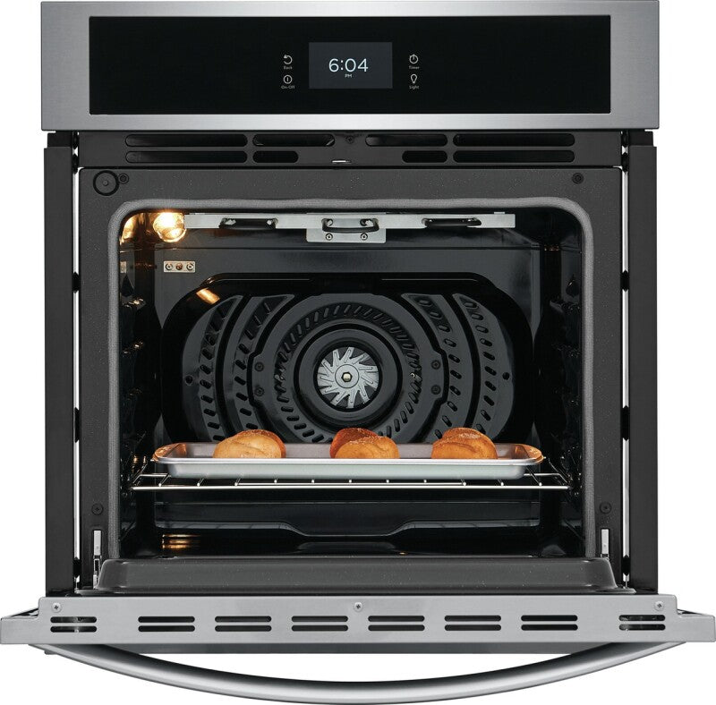 Frigidaire 27" Single Electric Wall Oven with Fan Convection - (FCWS2727AS) - FRIGIDAIRE