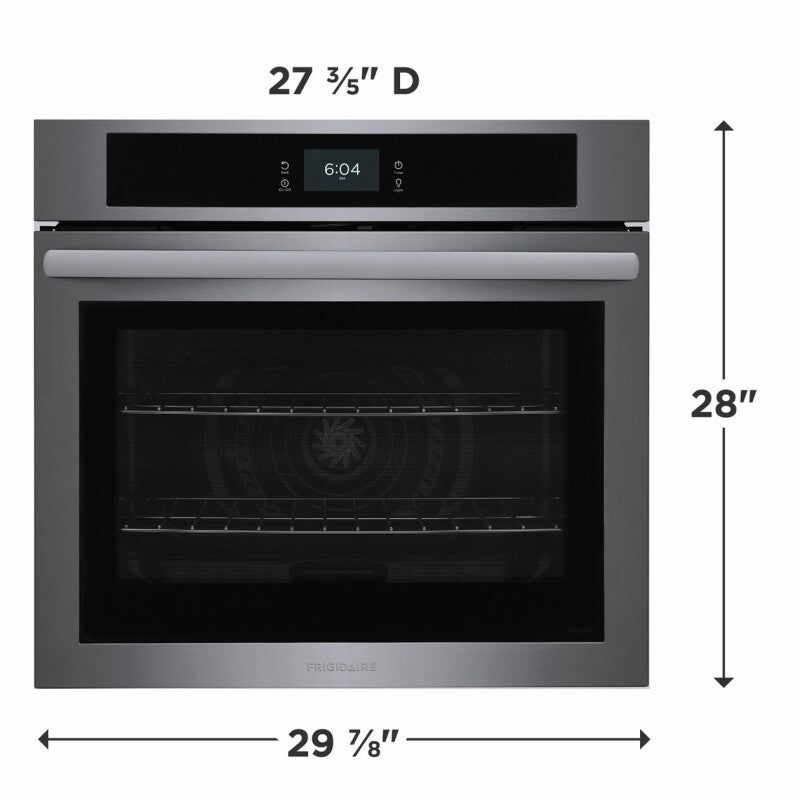 Frigidaire 30" Single Electric Wall Oven with Fan Convection - (FCWS3027AD) - FRIGIDAIRE