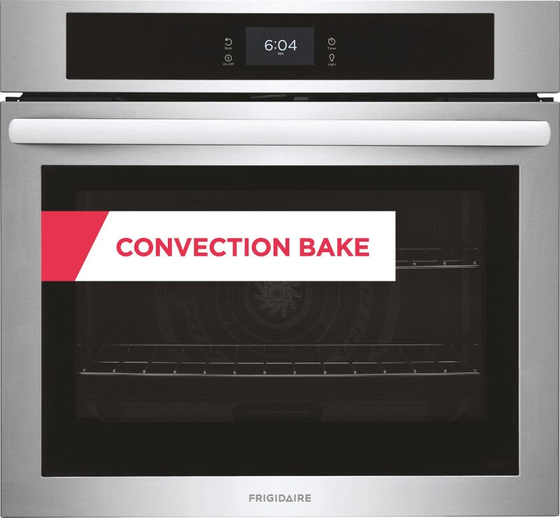 Frigidaire 30" Single Electric Wall Oven with Fan Convection - (FCWS3027AS) - FRIGIDAIRE
