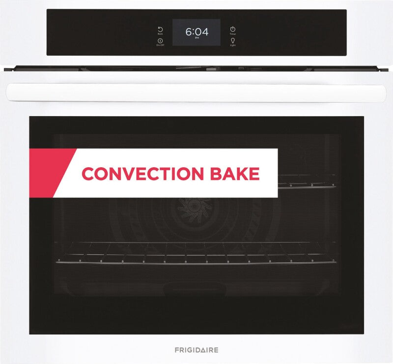Frigidaire 30" Single Electric Wall Oven with Fan Convection - (FCWS3027AW) - FRIGIDAIRE