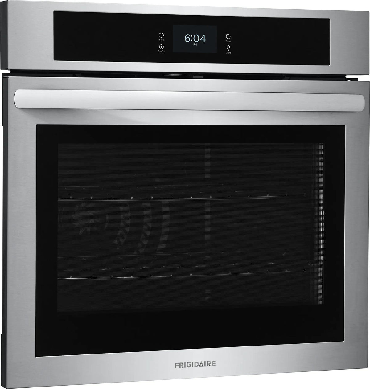 Frigidaire 30" Single Electric Wall Oven with Convection, 5.3 Cu. Ft., Stainless Steel - FCWS302LAF