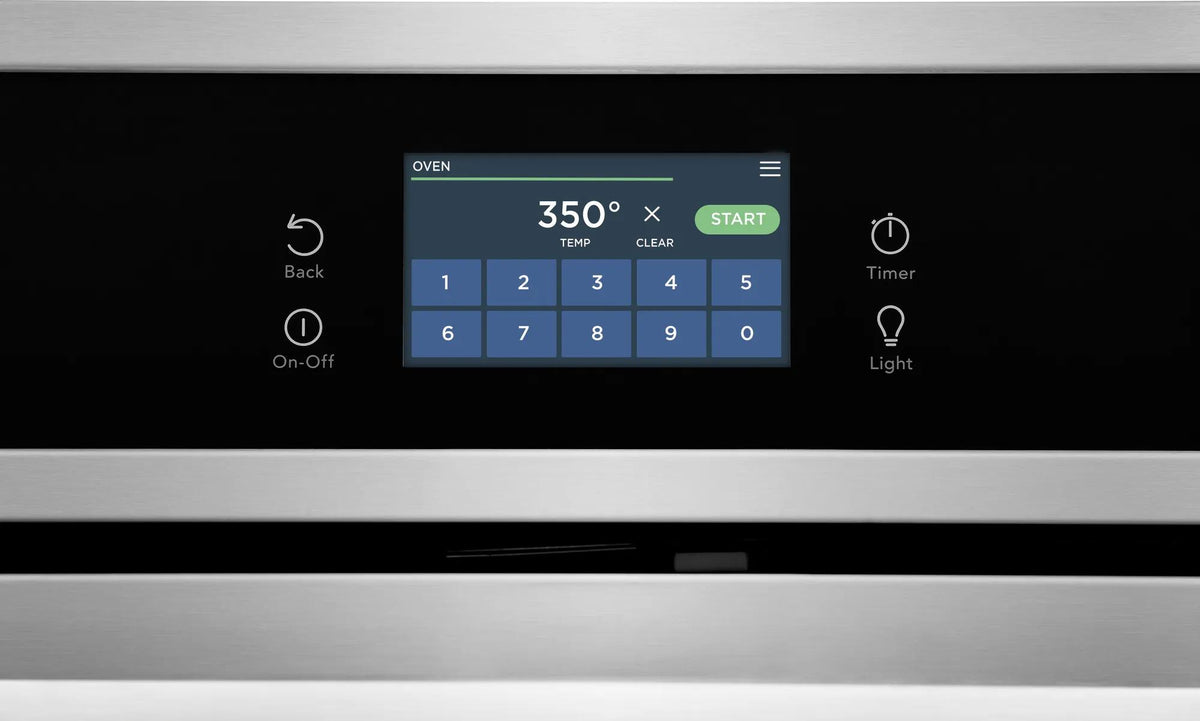 Frigidaire 30" Single Electric Wall Oven with Convection, 5.3 Cu. Ft., Stainless Steel - FCWS302LAF