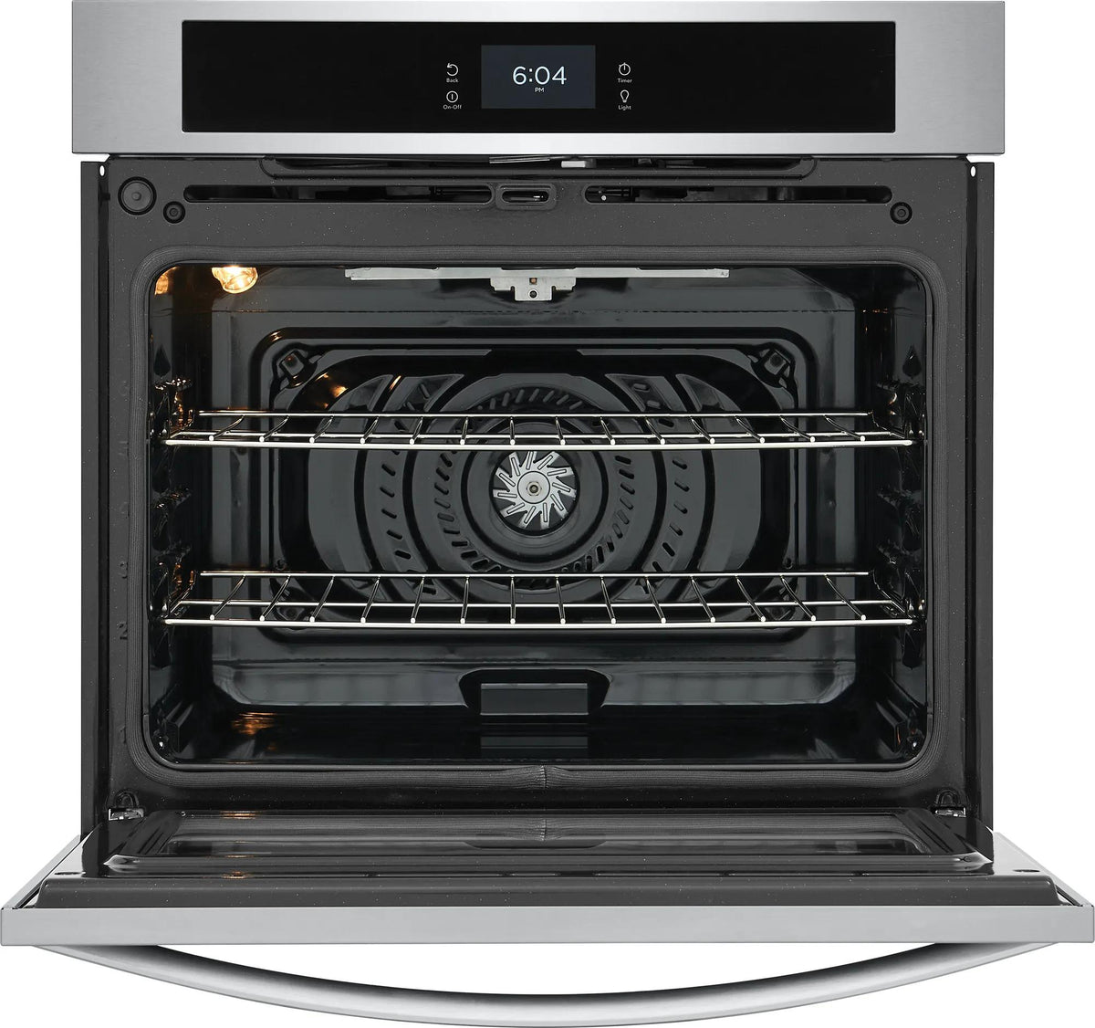Frigidaire 30" Single Electric Wall Oven with Convection, 5.3 Cu. Ft., Stainless Steel - FCWS302LAF