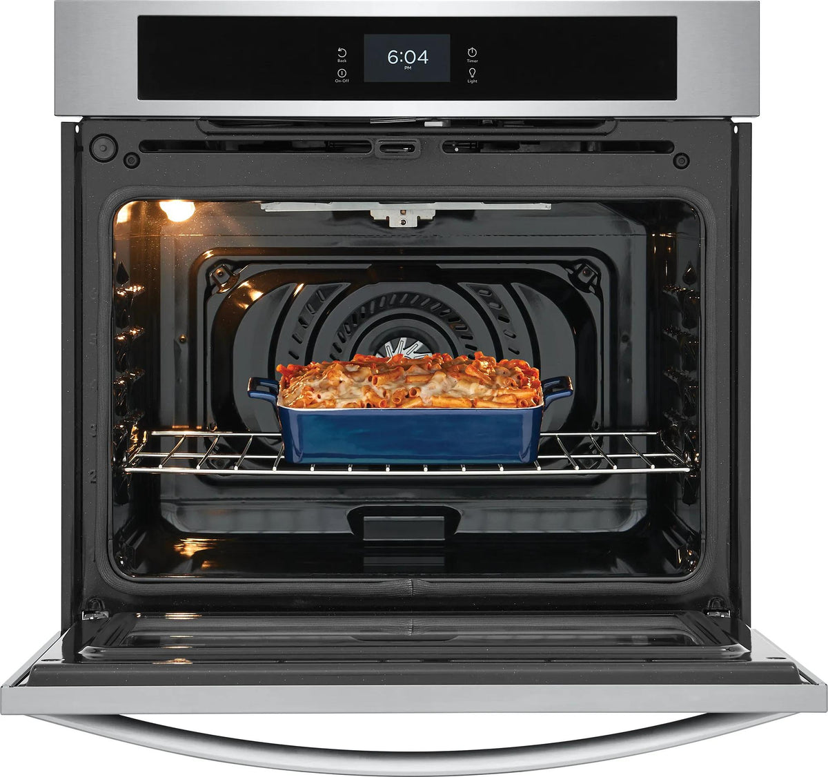 Frigidaire 30" Single Electric Wall Oven with Convection, 5.3 Cu. Ft., Stainless Steel - FCWS302LAF