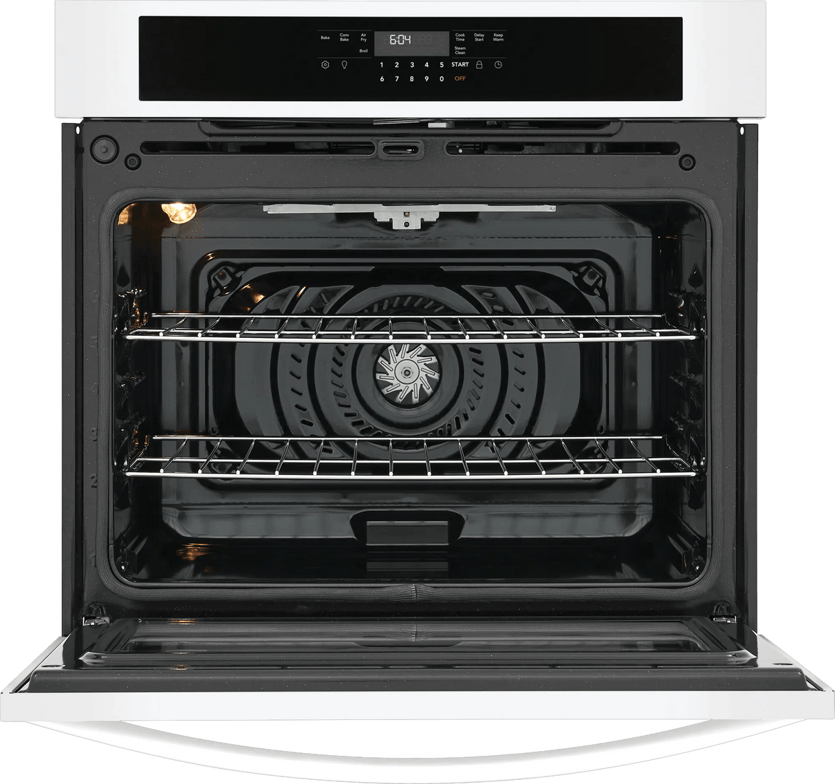 Frigidaire 30" Single Electric Wall Oven with Air Fry & Convection, 5.3 Cu. Ft., White - FCWS3030AW
