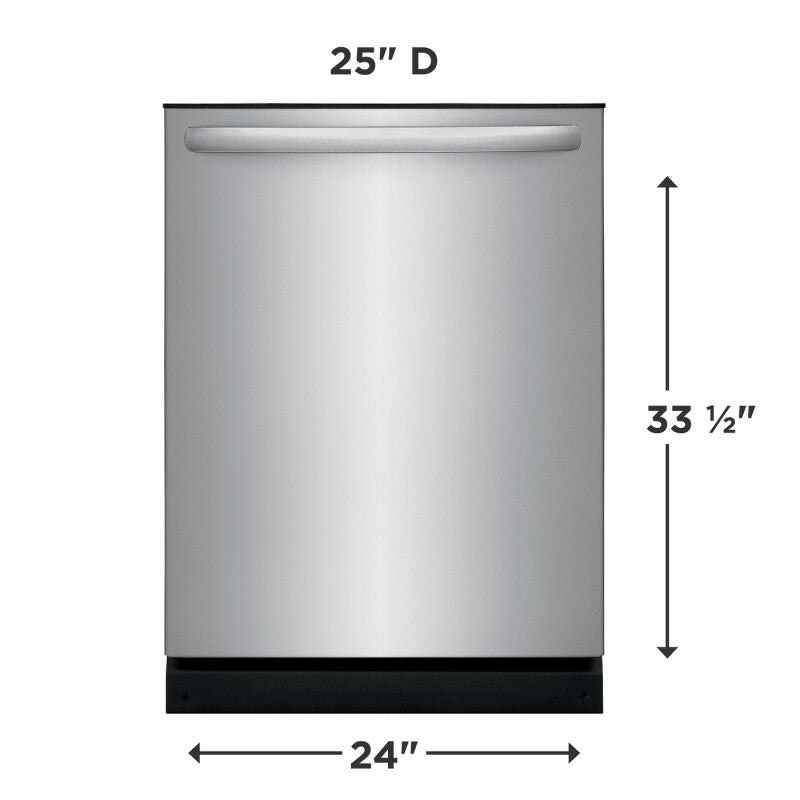 Frigidaire 24" Built-In Dishwasher - (FDPH4316AS) - FRIGIDAIRE