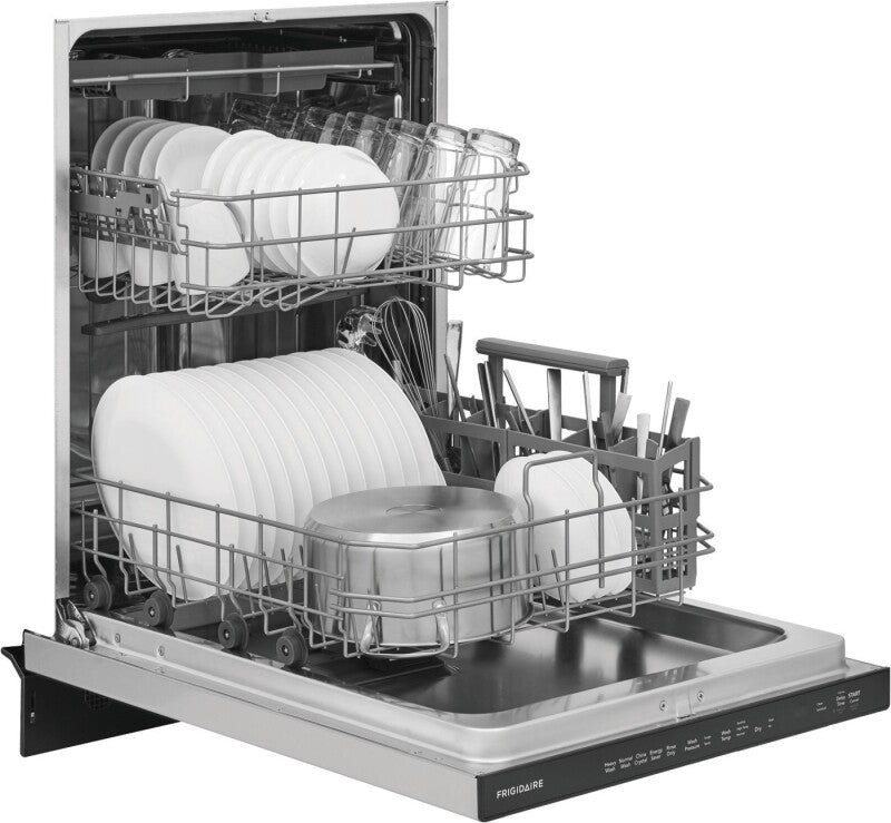 Frigidaire 24" Stainless Steel Tub Built-In Dishwasher - (FDSP4501AS) - FRIGIDAIRE