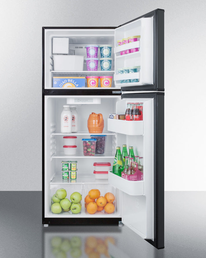 24" Wide Top Mount Refrigerator-Freezer With Icemaker - (FF1072BIM)