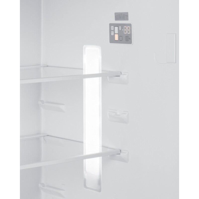 SUMMIT 28" Wide Top Mount Refrigerator-Freezer With Icemaker - (FF1514SSIM)