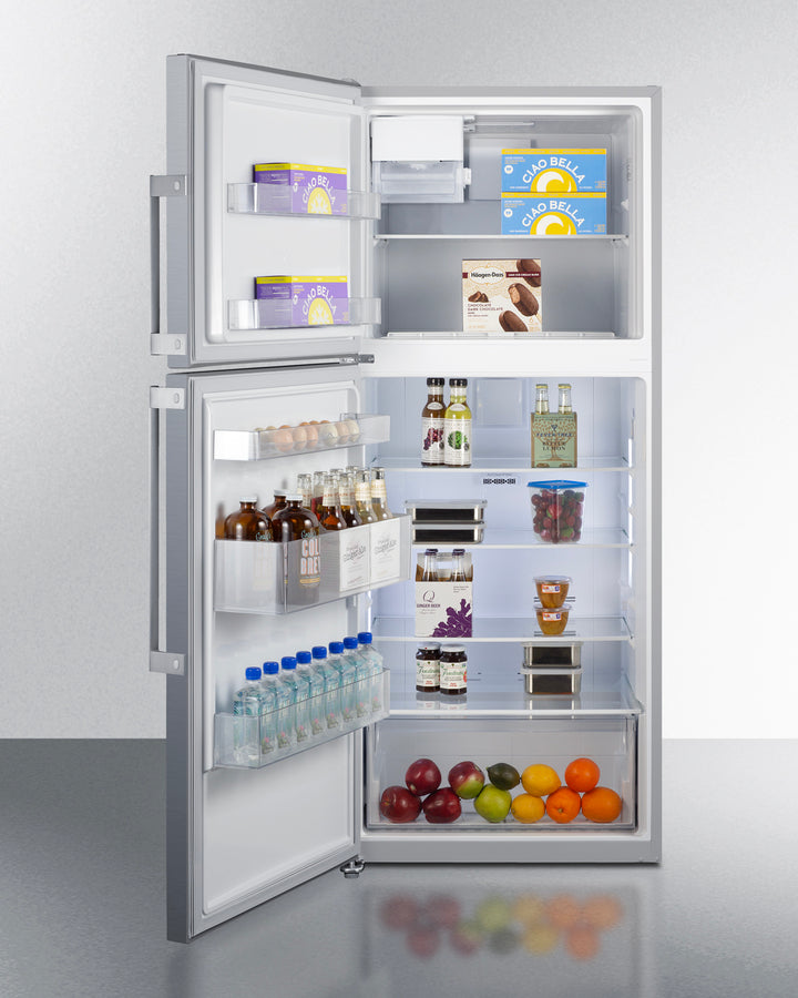 28" Wide Top Mount Refrigerator-Freezer with Icemaker - (FF1514SSIMLHD)