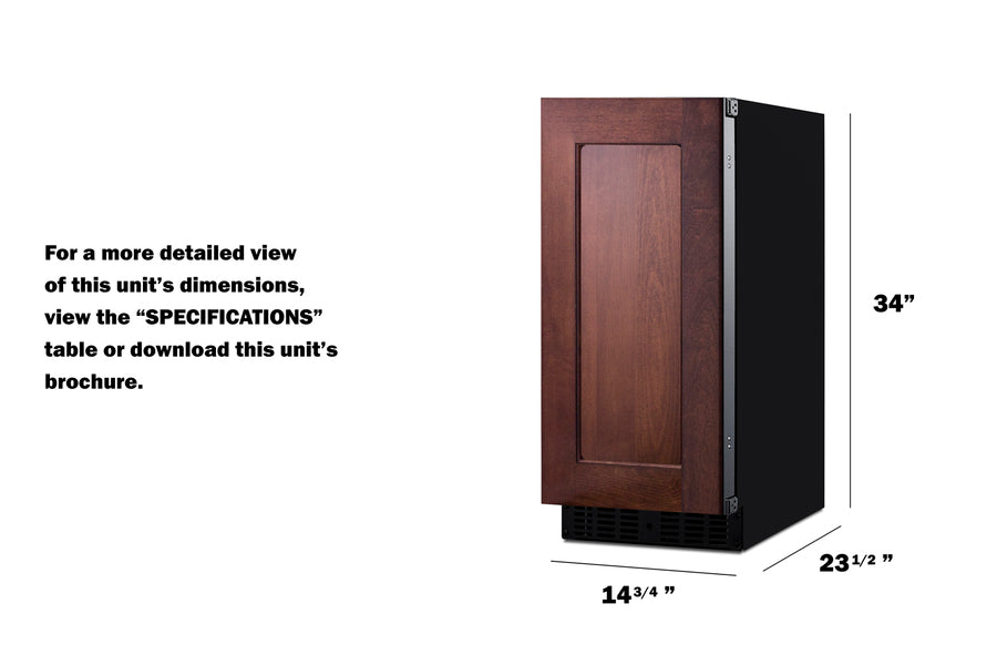 15" Wide Built-in All-refrigerator (panel Not Included) - (FF1532BIF)