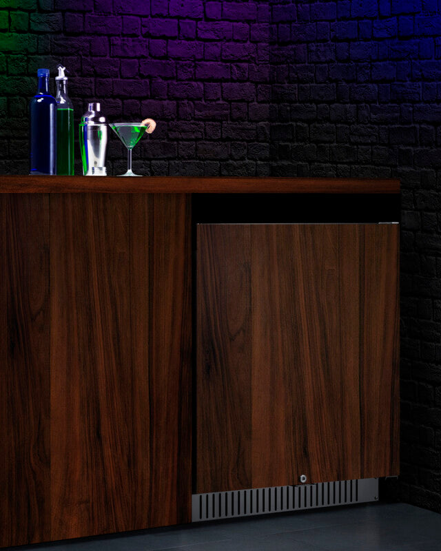 27" Wide Built-In All-Refrigerator, ADA Compliant (Panel Not Included) - (FF27BSSADAIF)