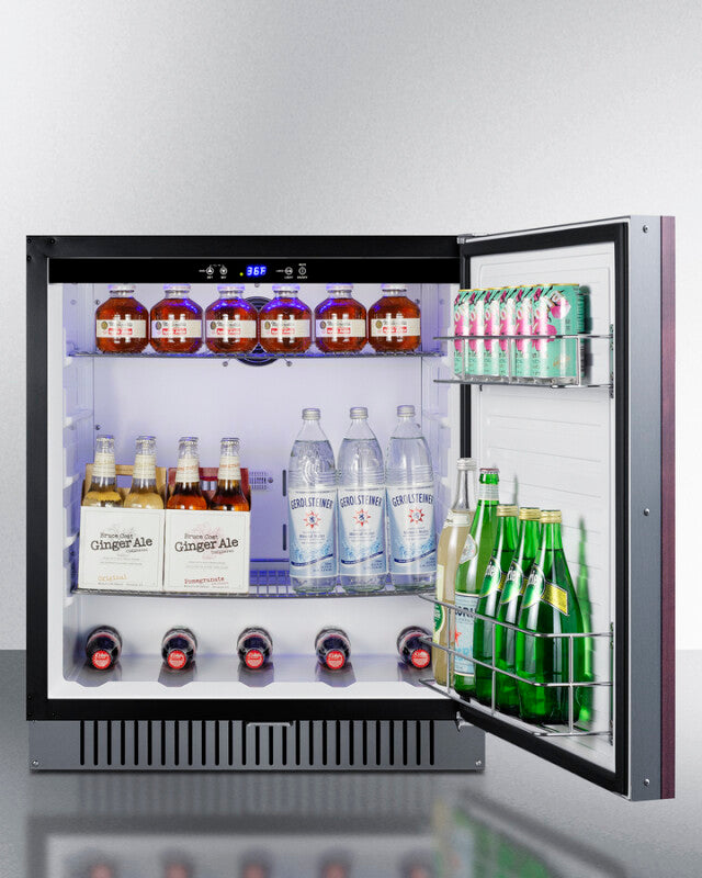 27" Wide Built-In All-Refrigerator, ADA Compliant (Panel Not Included) - (FF27BSSADAIFLHD)