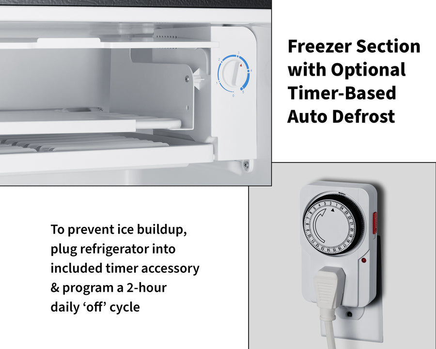 19" Wide Refrigerator-Freezer - (FF43BADALHD)