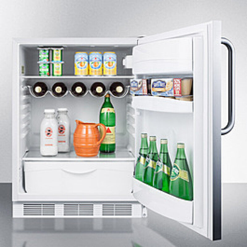 24" Wide Built-in All-refrigerator, ADA Compliant - (FF61WBISSTBADA)