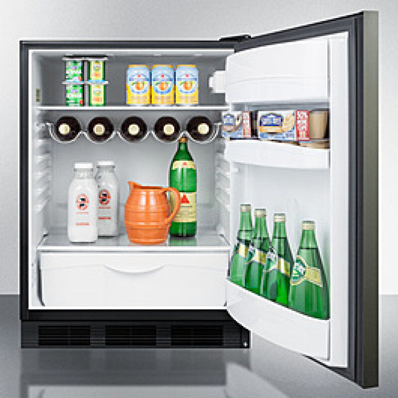 24" Wide Built-in All-refrigerator, ADA Compliant - (FF63BKBIKSHHADA)