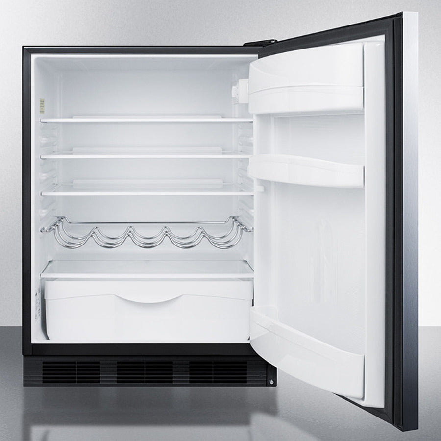 24" Wide Built-in All-refrigerator, ADA Compliant - (FF63BKBISSHHADA)