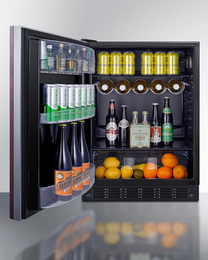 24" Wide All-refrigerator, ADA Compliant (panel Not Included) - (FF6BK2SSIFADALHD) - SUMMIT
