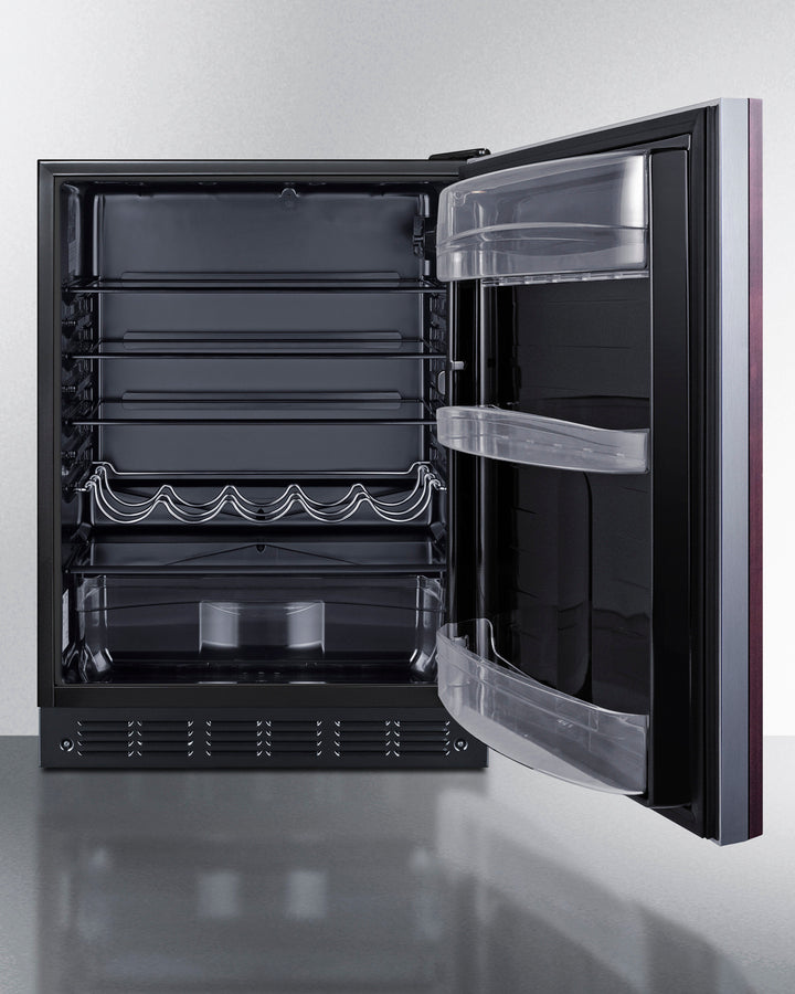 24" Wide All-refrigerator, ADA Compliant (panel Not Included) - (FF6BK2SSIFADA) - SUMMIT