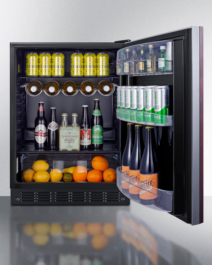 24" Wide All-refrigerator, ADA Compliant (panel Not Included) - (FF6BK2SSIFADA) - SUMMIT