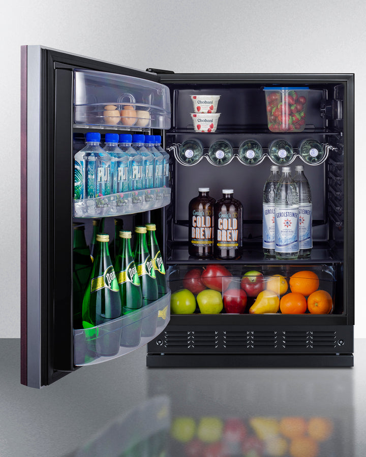 24" Wide All-refrigerator (panel Not Included) - (FF6BK2SSRSIFLHD) - SUMMIT