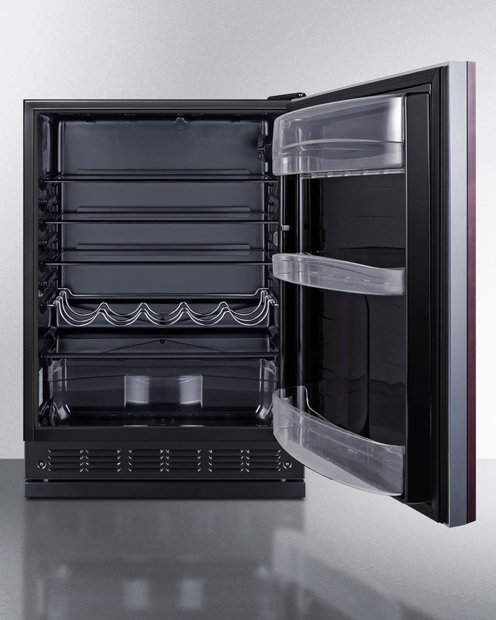 24" Wide All-refrigerator (panel Not Included) - (FF6BK2SSRSIF) - SUMMIT