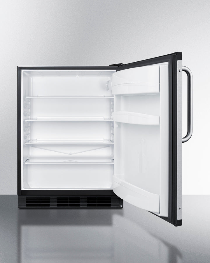 24" Wide All-refrigerator, ADA Height - (FF6BK7BZADA)