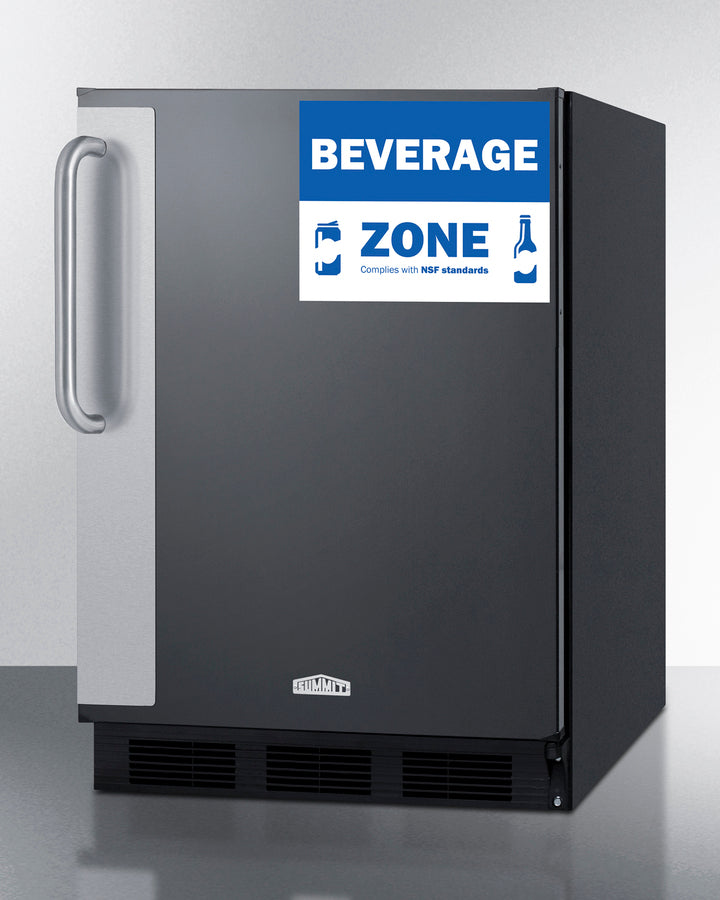 24" Wide All-refrigerator, ADA Height - (FF6BK7BZADA)