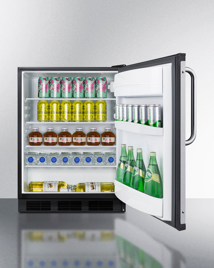 24" Wide All-refrigerator, ADA Height - (FF6BK7BZADA)