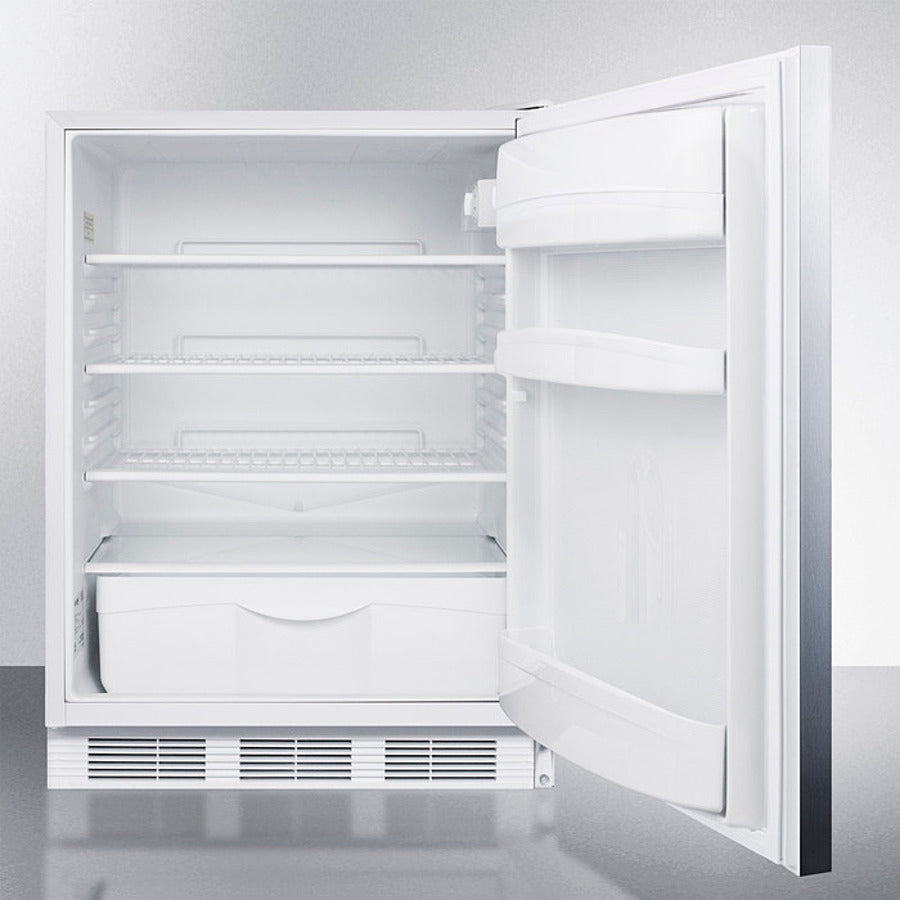 24" Wide All-refrigerator, ADA Compliant - (FF6LW7SSHHADA)