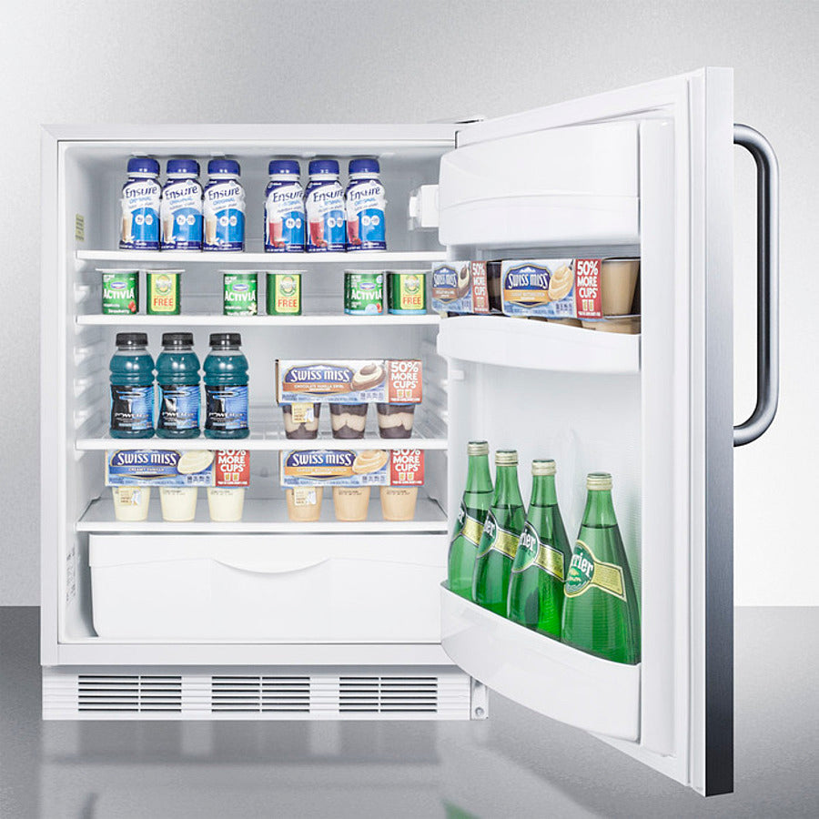 24" Wide All-refrigerator, ADA Compliant - (FF6LW7SSTBADA)