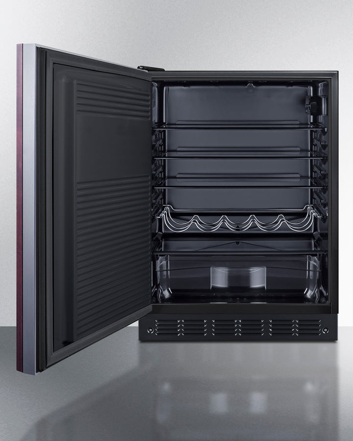 24" Wide All-refrigerator, ADA Compliant (panel Not Included) - (FF708BLSSIFADALHD) - SUMMIT