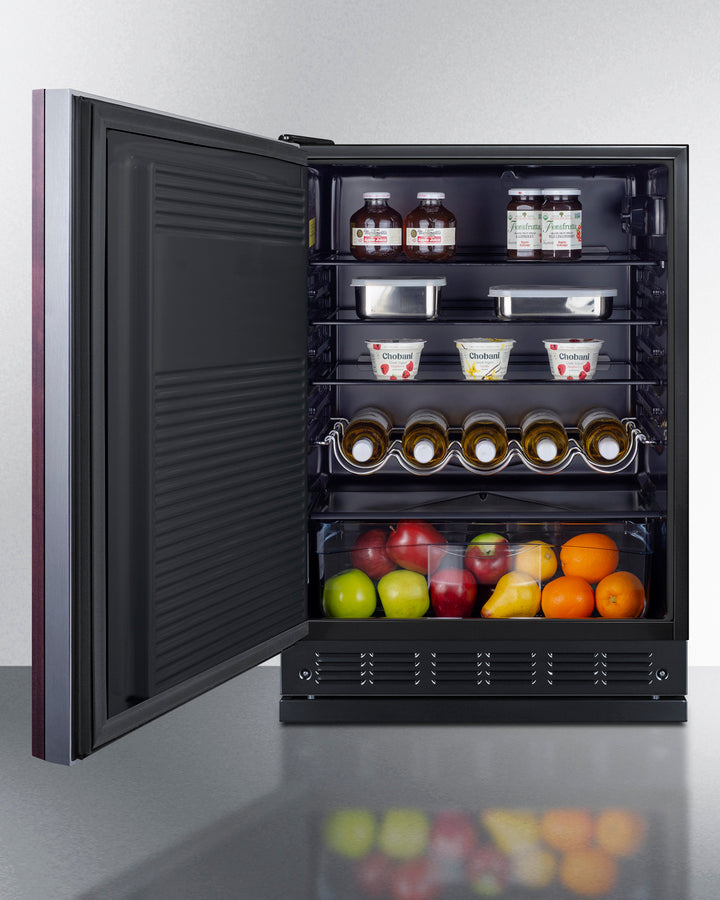 24" Wide All-refrigerator (panel Not Included) - (FF708BLSSRSIFLHD) - SUMMIT