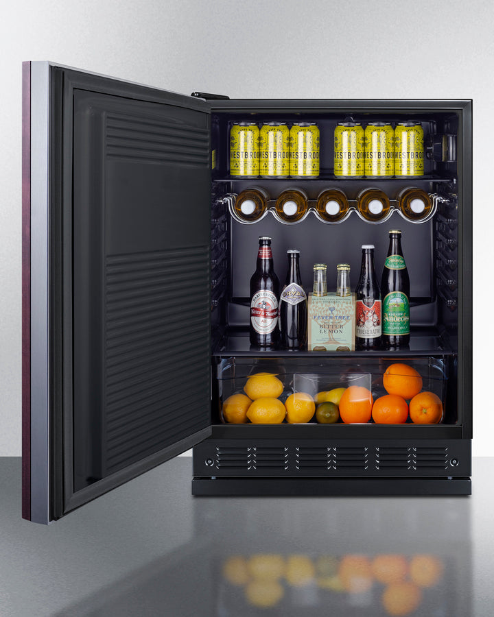 24" Wide All-refrigerator (panel Not Included) - (FF708BLSSRSIFLHD) - SUMMIT