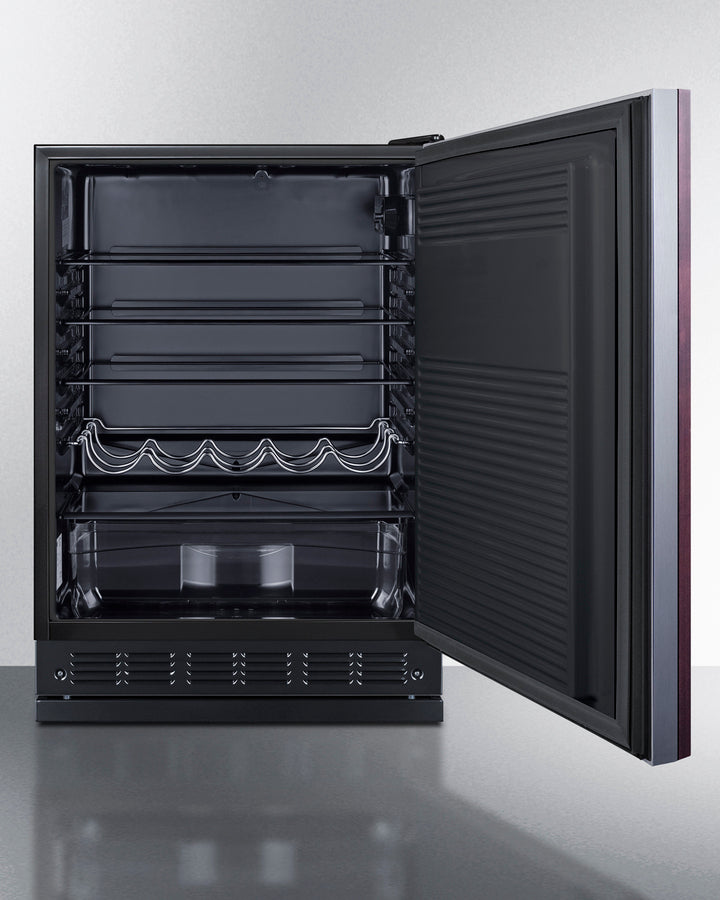 24" Wide All-refrigerator (panel Not Included) - (FF708BLSSRSIF) - SUMMIT