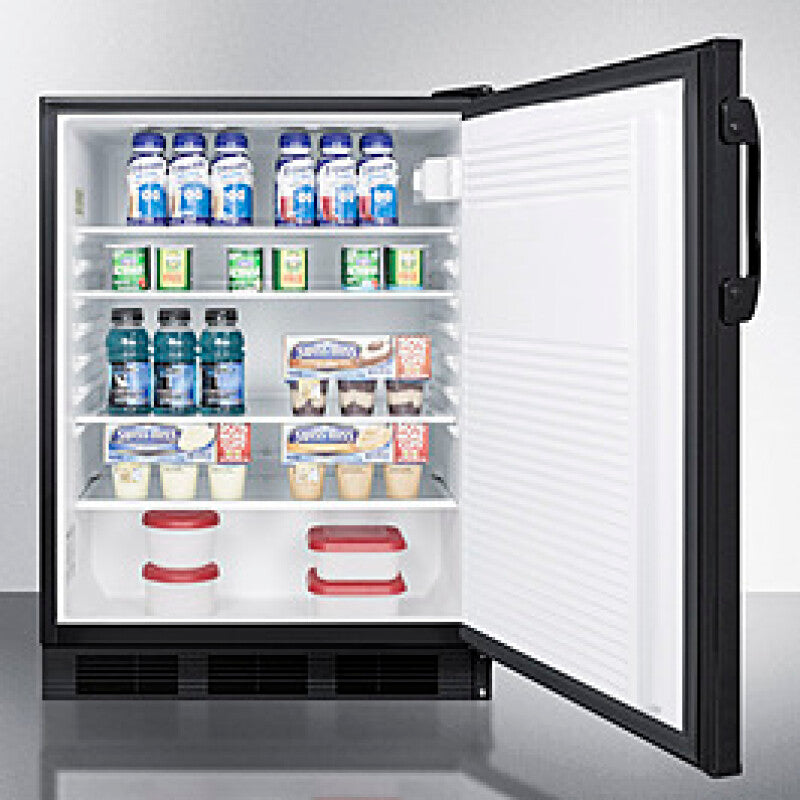24" Wide Built-in All-refrigerator, ADA Compliant - (FF7BKBIADA)
