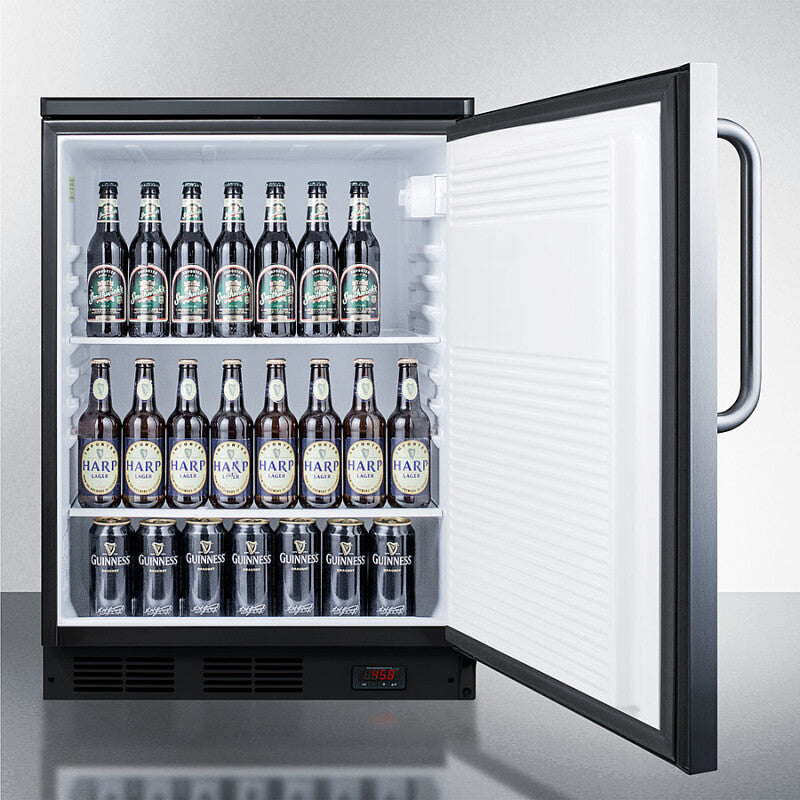 24" Wide Built-in Pub Cellar - (FF7LBLKBIPUBSSTB)