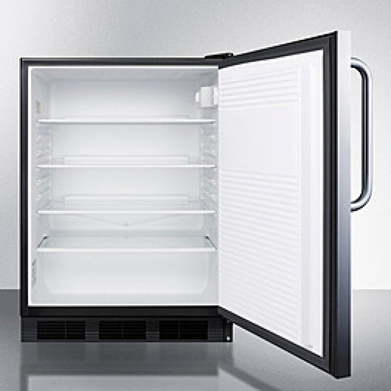 24" Wide Built-in All-refrigerator, ADA Compliant - (FF7LBLKBISSTBADA)