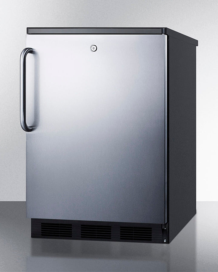 24" Wide All-refrigerator - (FF7LBLKSSTB)