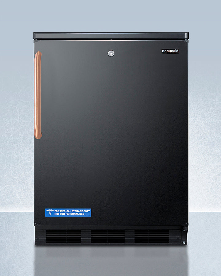 24" Wide All-refrigerator With Antimicrobial Pure Copper Handle - (FF7LBLKTBC)