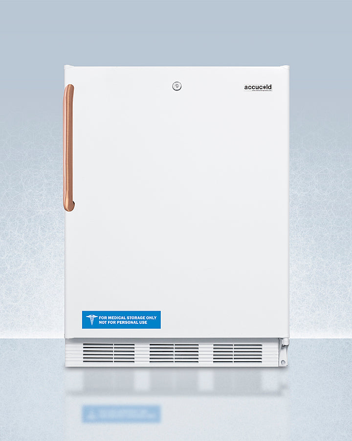 24" Wide Built-in All-refrigerator With Antimicrobial Pure Copper Handle, ADA Compliant - (FF7LWBITBCADA)